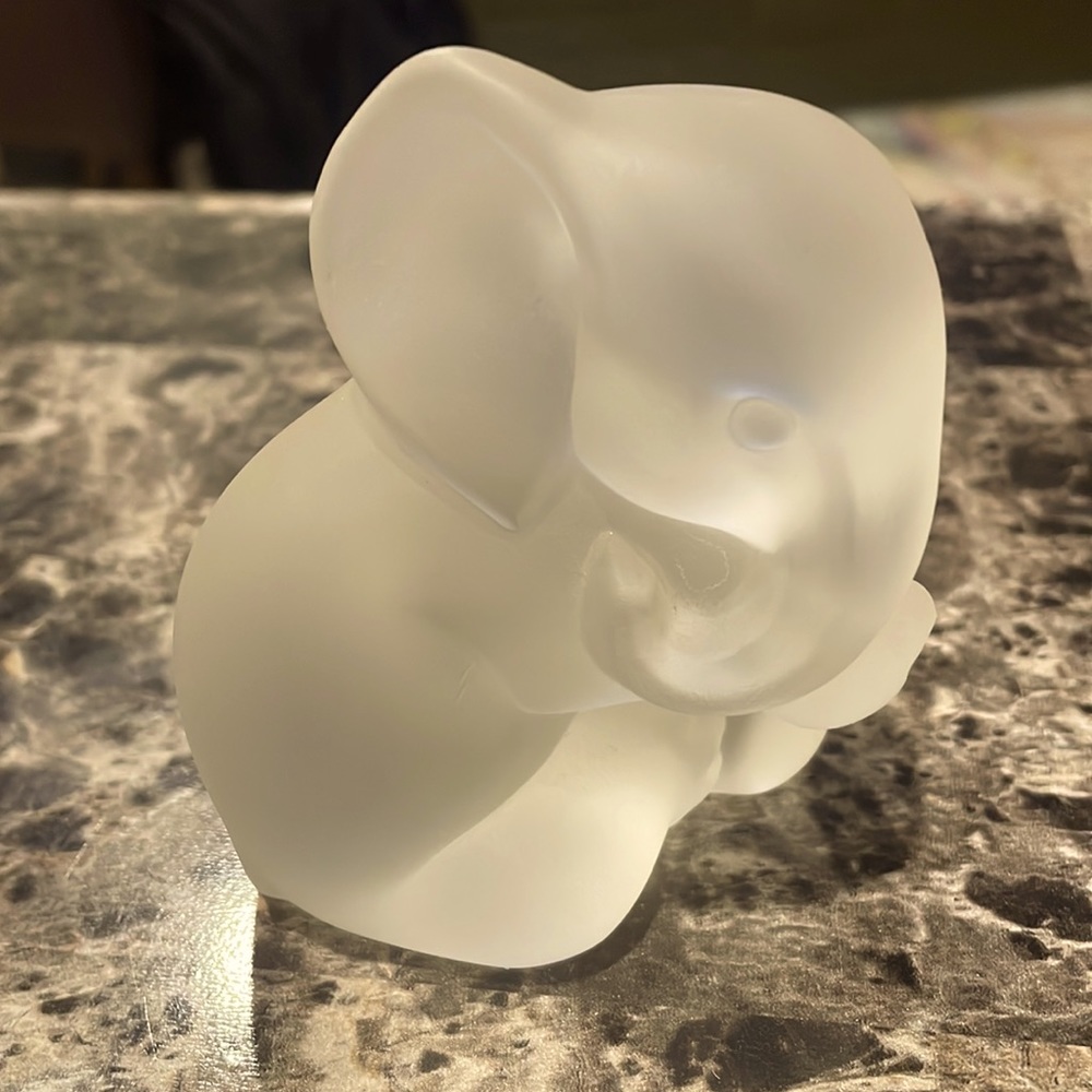 Lenox Fine Crystal Elephant Made In Germany